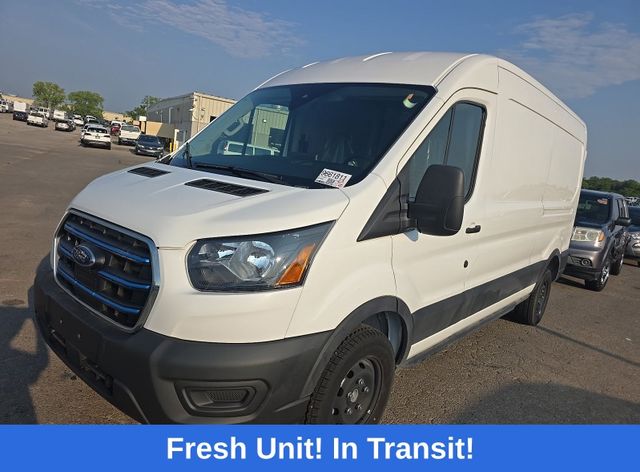 Oxford White 2023 Ford E-Transit Van Rear-Wheel Drive Automatic