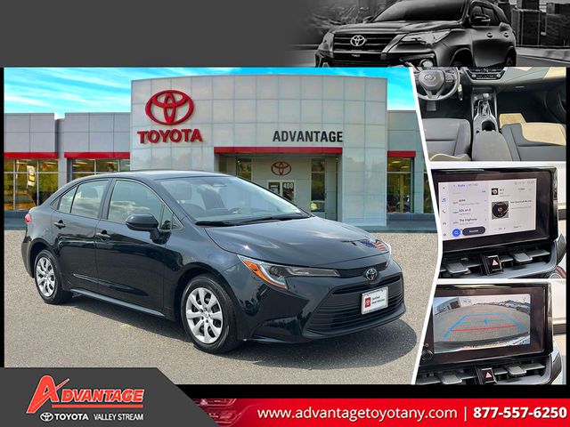 Midnight Black Metallic 2024 Toyota Corolla Sedan Front-Wheel Drive Continuously Variable Transmission