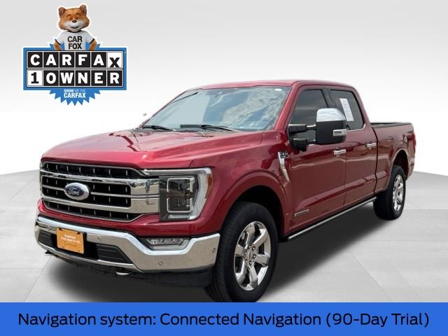 Red Metallic 2021 Ford F-150 Pickup Truck Four-Wheel Drive Automatic