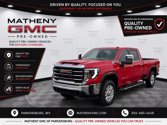 Cardinal Red 2024 GMC Sierra 3500HD Pickup Truck Four-Wheel Drive Automatic