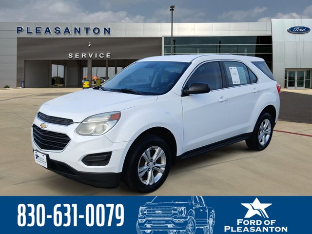 Summit White 2016 Chevrolet Equinox SUV / Crossover Front-Wheel Drive 6-Speed Automatic Overdrive