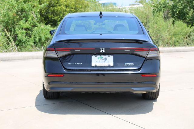 2024 Honda Accord Hybrid Sport Black at DeMontrond Gulf Freeway