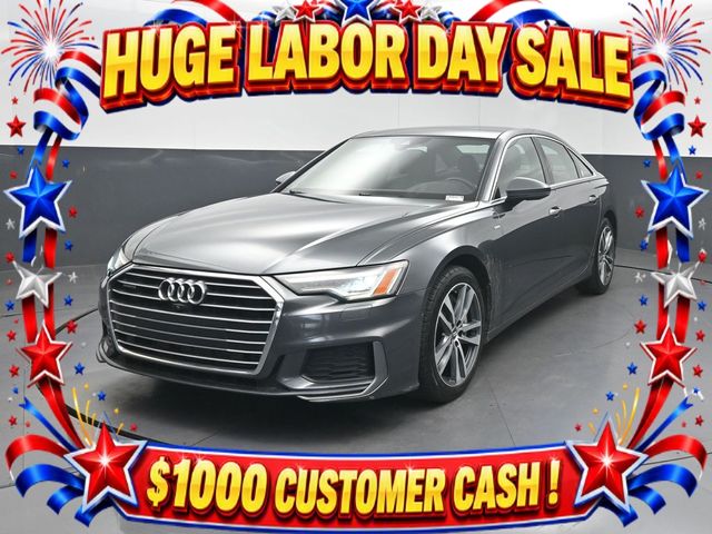 Daytona Gray Pearl 2020 Audi A6 Sedan All-Wheel Drive 7-Speed Automatic