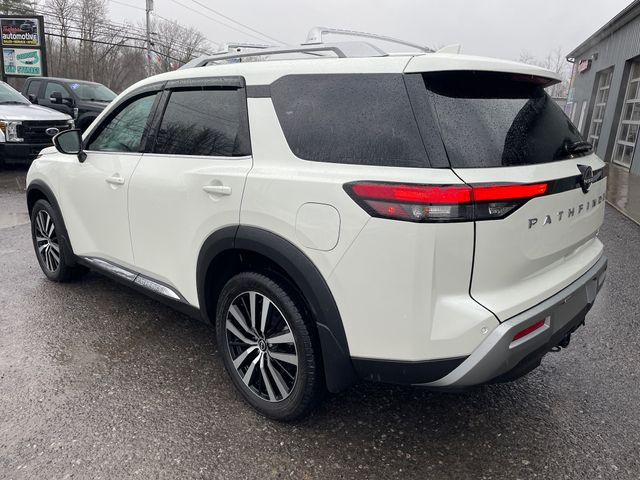 2023 Nissan Pathfinder Platinum - Pearl White Tricoat exterior view 5