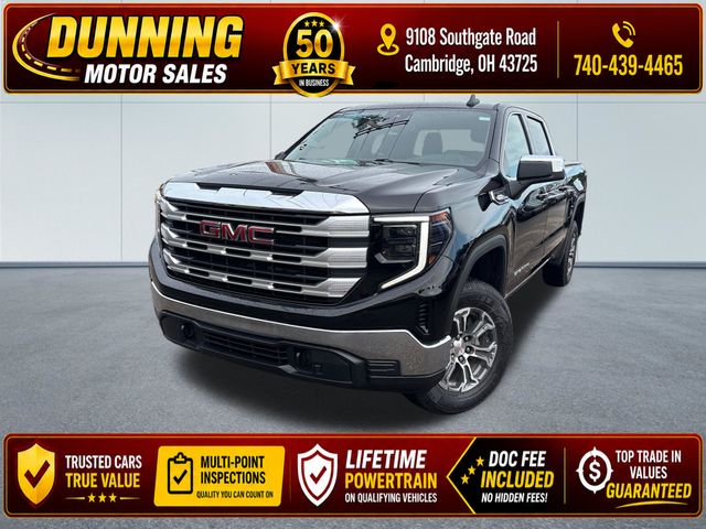 Onyx Black 2024 GMC Sierra 1500 Pickup Truck Four-Wheel Drive Automatic