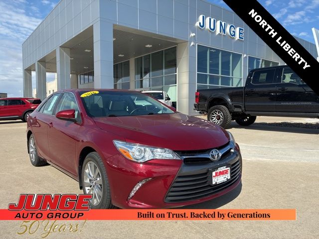 Red (Ruby Flare Pearl) 2016 Toyota Camry XLE Sedan Front-Wheel Drive 6-Speed Automatic
