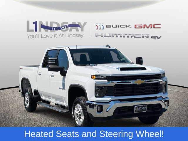Summit White 2025 Chevrolet Silverado 2500HD Pickup Truck Four-Wheel Drive Automatic