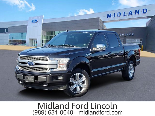 Black Metallic 2019 Ford F-150 Pickup Truck Four-Wheel Drive Automatic