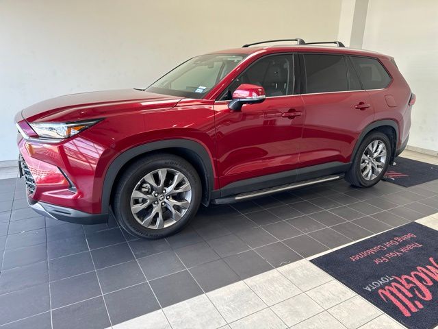 2025 Toyota Grand Highlander Limited Red at Don McGill Toyota