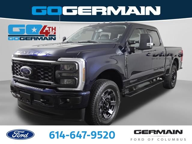 Antimatter Blue Metallic 2024 Ford F-250 Super Duty Pickup Truck Four-Wheel Drive Automatic
