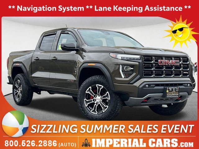 Deep Bronze Metallic 2024 GMC Canyon Pickup Truck Four-Wheel Drive 8-Speed Automatic