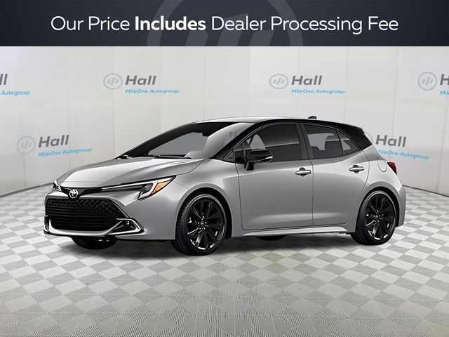 Classic Silver Metallic 2026 Toyota Corolla Hatchback XSE FWD Hatchback Front-Wheel Drive Continuously Variable Transmission