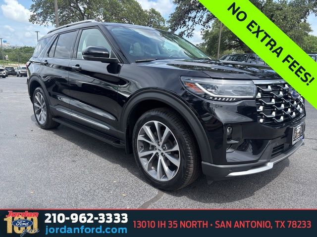 Used Car 2025 Ford Explorer  Platinum For Sale Under $60,000 In San Antonio, Texas