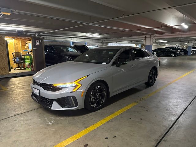 Wolf Gray 2026 Kia K5 Sedan Front-Wheel Drive 8-Speed Automatic