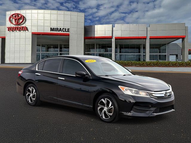 Crystal Black Pearl 2017 Honda Accord Sedan Front-Wheel Drive Continuously Variable Transmission