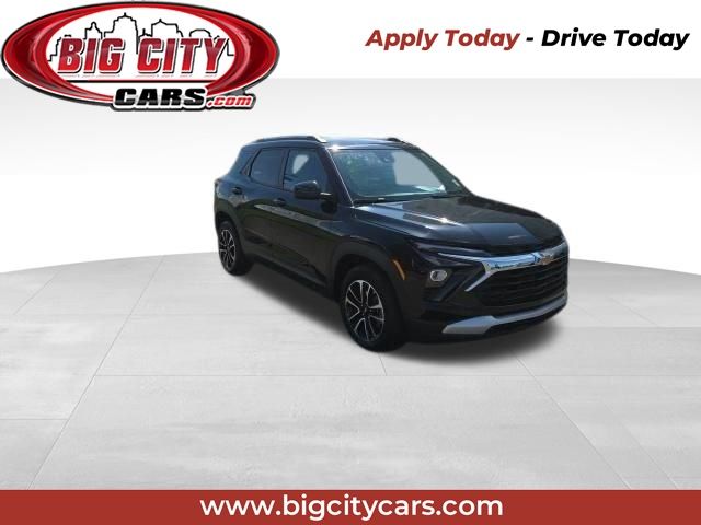 Black Metallic 2025 Chevrolet Trailblazer SUV / Crossover Front-Wheel Drive Continuously Variable Transmission