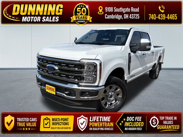 Oxford White 2024 Ford F-250 Super Duty Pickup Truck Four-Wheel Drive Automatic