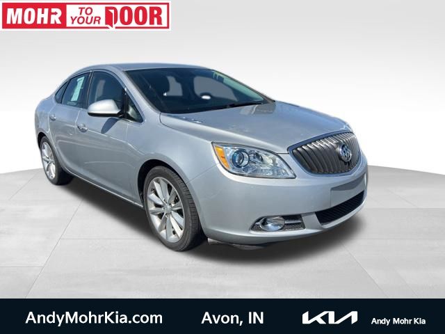 Quicksilver Metallic 2013 Buick Verano FWD Sedan Front-Wheel Drive 6-Speed Automatic Overdrive