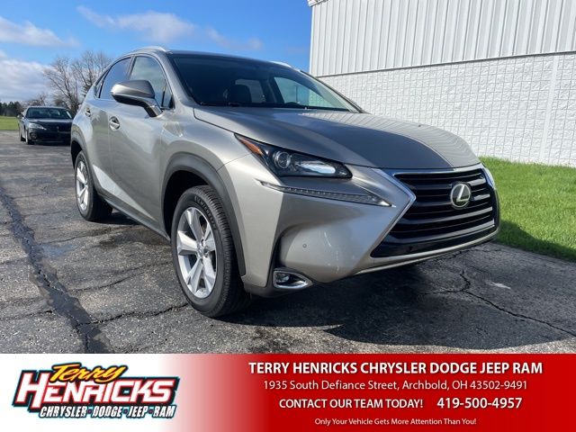 Silver Lining Metallic 2017 Lexus NX 200t AWD SUV / Crossover All-Wheel Drive 6-Speed Automatic
