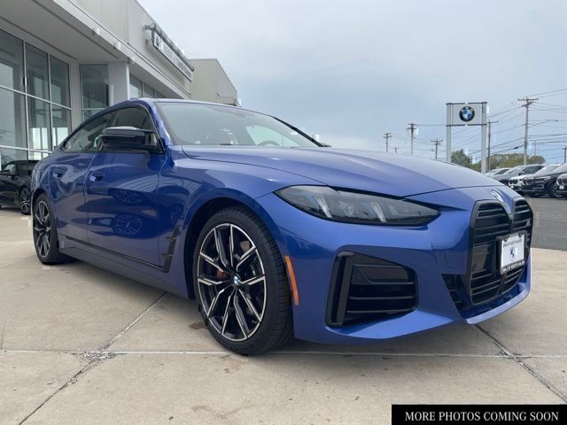 Portimao Blue Metallic 2025 BMW 4 Series M440i Gran Coupe xDrive Coupe All-Wheel Drive 8-Speed Automatic