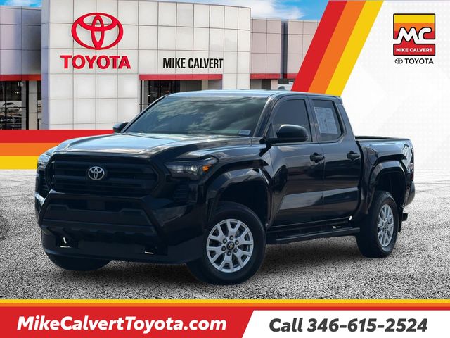 Black 2024 Toyota Tacoma Pickup Truck Four-Wheel Drive