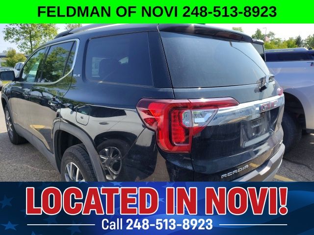 Used 2022 GMC Acadia SLE with VIN 1GKKNRL45NZ165966 for sale in Livonia, MI