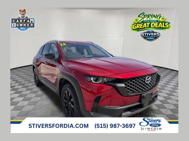 Soul Red Crystal Metallic 2024 Mazda CX-50 2.5 S Select AWD SUV / Crossover All-Wheel Drive 6-Speed Automatic