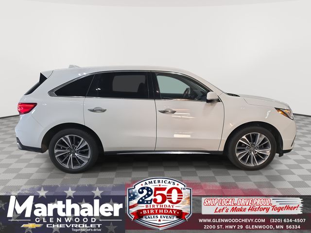 White Diamond Pearl 2017 Acura MDX SUV / Crossover All-Wheel Drive 9-Speed Automatic
