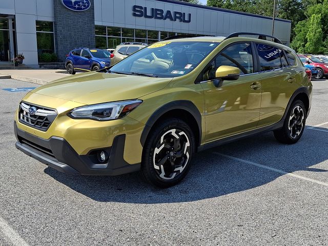 2021 Subaru Crosstrek Limited Yellow at Subaru and VW of Moon Township