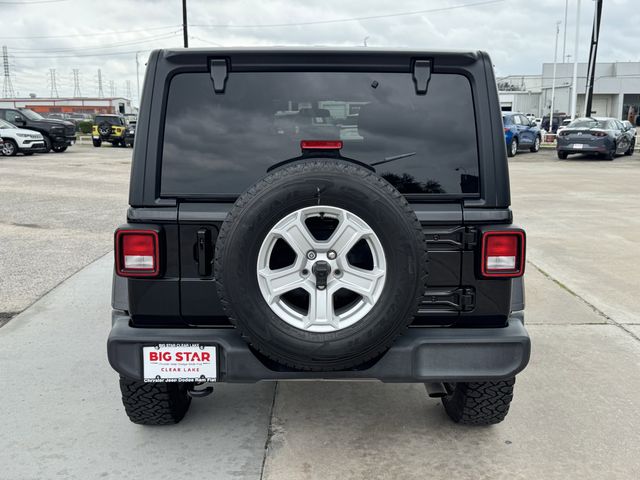2022 Jeep Wrangler Unlimited Sport S Black at Wharton Ford