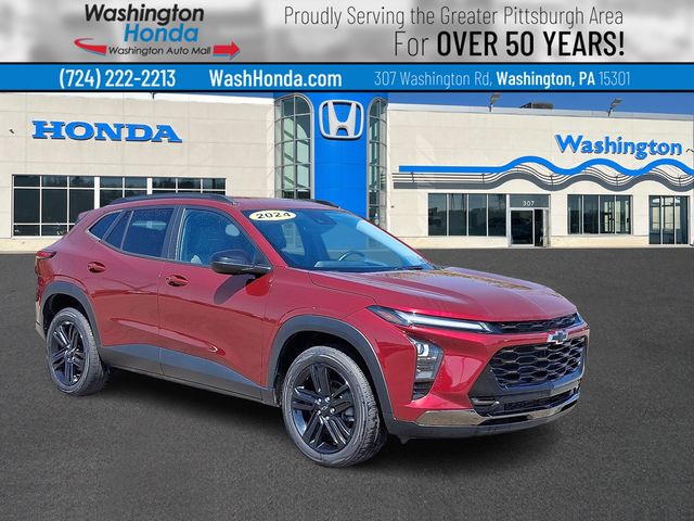 Red (Crimson Metallic) 2024 Chevrolet Trax Activ FWD SUV / Crossover Front-Wheel Drive 6-Speed Automatic