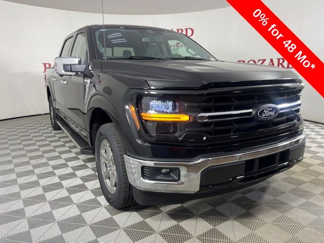 2024 Agate Black Metallic Ford F-150 XLT Truck