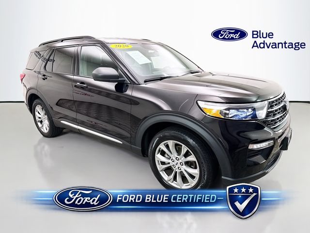Black Metallic 2020 Ford Explorer SUV / Crossover All-Wheel Drive Automatic