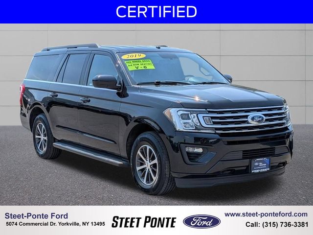 Agate Black Metallic 2019 Ford Expedition SUV / Crossover Four-Wheel Drive Automatic