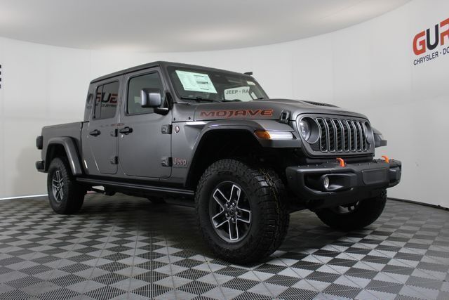 Gray (Granite Crystal Metallic Clearcoat) 2026 Jeep Gladiator Pickup Truck Four-Wheel Drive 8-Speed Automatic