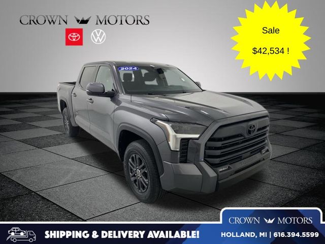 Magnetic Gray Metallic 2024 Toyota Tundra Pickup Truck Four-Wheel Drive Automatic