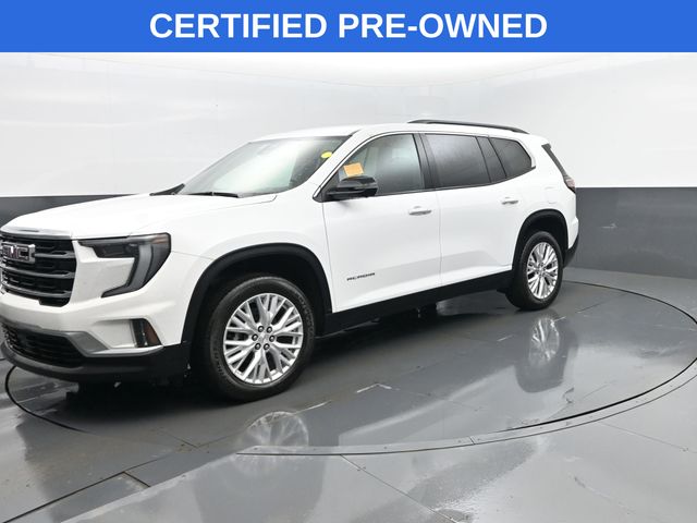 Summit White 2024 GMC Acadia SUV / Crossover Four-Wheel Drive 8-Speed Automatic