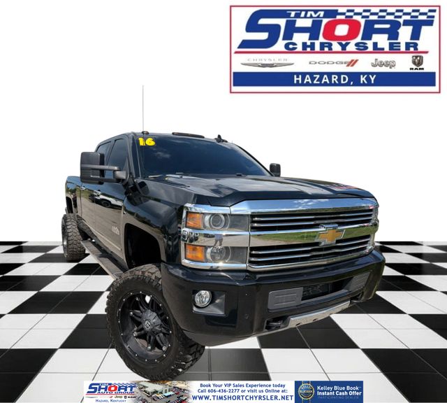Black 2016 Chevrolet Silverado 2500HD Pickup Truck Four-Wheel Drive 6-Speed Automatic