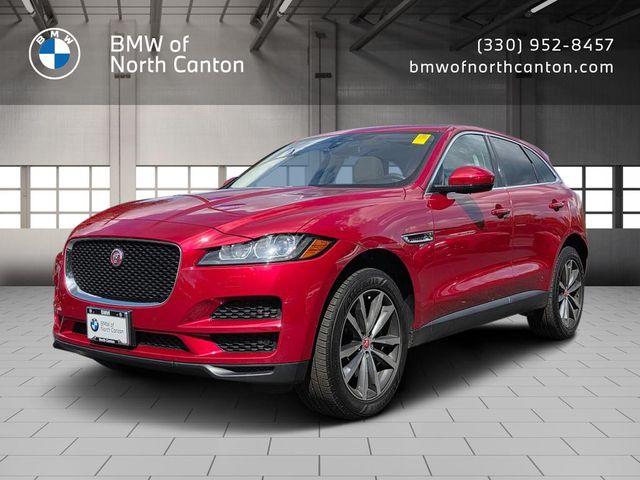 Racing Red 2017 Jaguar F-PACE SUV / Crossover All-Wheel Drive 8-Speed Automatic