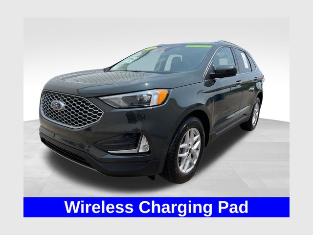 Green Metallic 2023 Ford Edge SUV / Crossover All-Wheel Drive 8-Speed Automatic