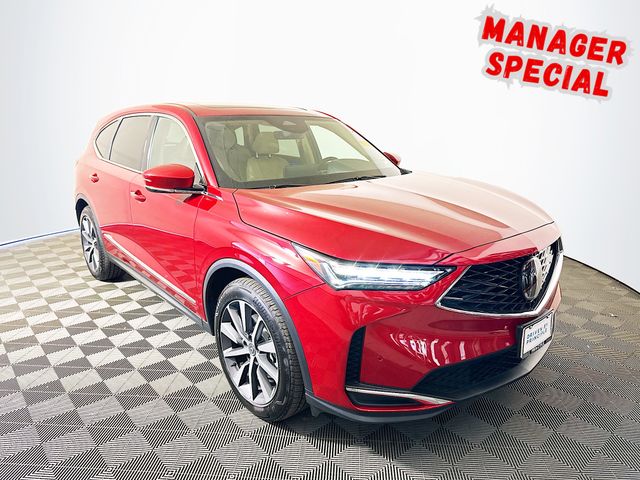 Performance Red Pearl 2025 Acura MDX SH-AWD with Technology Package SUV / Crossover All-Wheel Drive Automatic