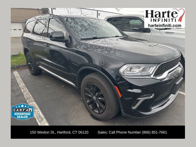 DB Black Crystal Clearcoat 2021 Dodge Durango SXT Plus AWD SUV / Crossover All-Wheel Drive 8-Speed Automatic