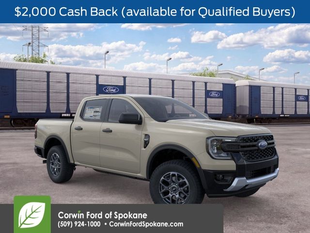 Brown (Beige) 2026 Ford Ranger Pickup Truck Four-Wheel Drive Automatic