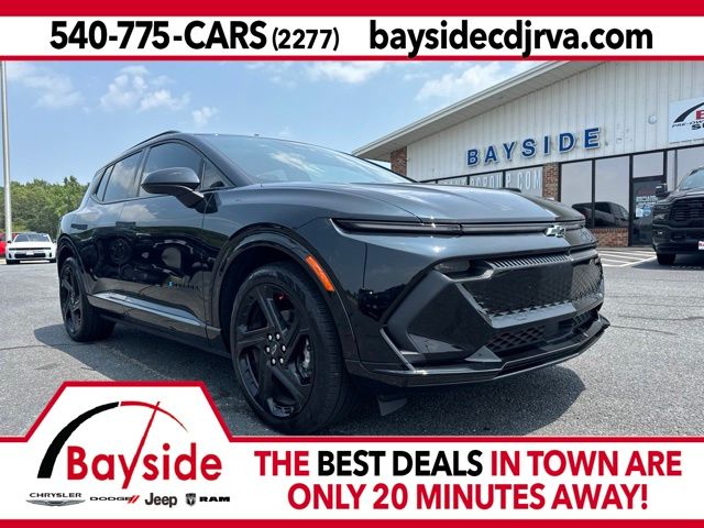 Black 2026 Chevrolet Equinox EV SUV / Crossover Front-Wheel Drive 1-Speed Automatic