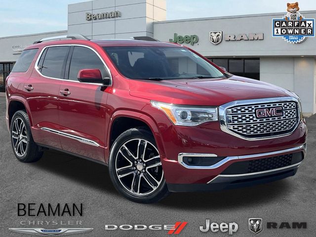Red Quartz Tintcoat 2019 GMC Acadia Denali AWD SUV / Crossover Four-Wheel Drive 6-Speed Automatic