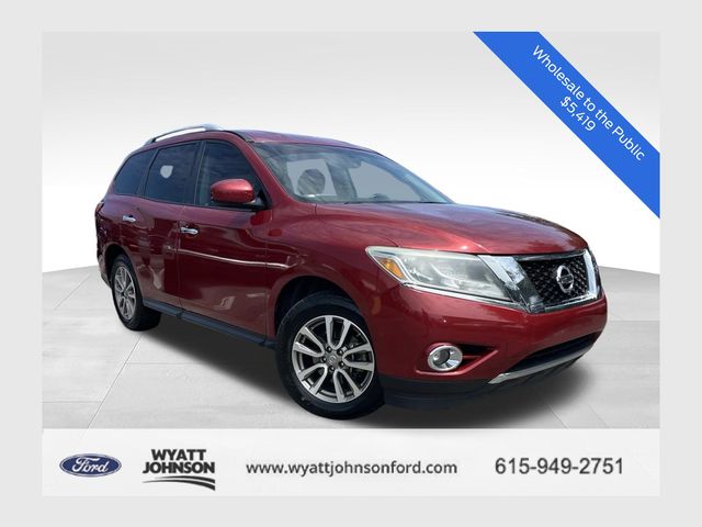 Cayenne Red 2015 Nissan Pathfinder SUV / Crossover Front-Wheel Drive Continuously Variable Transmission
