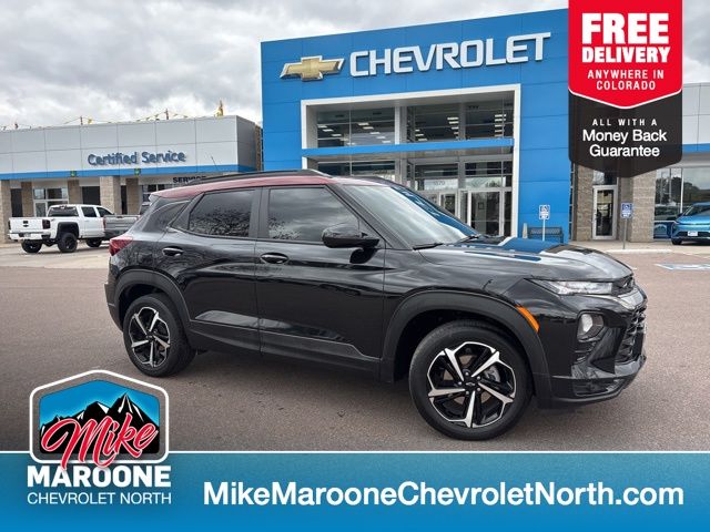 Mosaic Black Metallic 2023 Chevrolet Trailblazer RS AWD SUV / Crossover Four-Wheel Drive 9-Speed Automatic