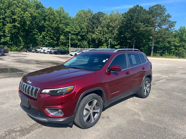 Velvet Red Pearlcoat 2020 Jeep Cherokee Limited 4WD SUV / Crossover Four-Wheel Drive 9-Speed Automatic