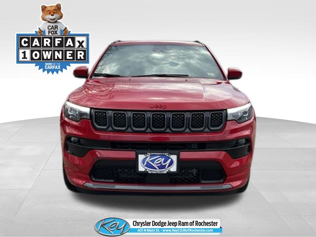 Redline Pearlcoat 2023 Jeep Compass (Red) Edition 4WD SUV / Crossover Four-Wheel Drive 8-Speed Automatic