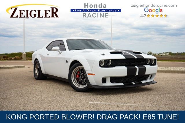 White Knuckle Clearcoat 2022 Dodge Challenger Coupe Rear-Wheel Drive 8-Speed Automatic